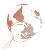 Quelle: Illustration of Planet Earth von Clker-Free-Vector Images - Magnifying GLass Line Art von Gishella Morelley